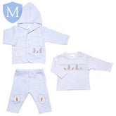 Boys 3pc Quilted Tracksuit Set - Rabbit (40JTC9824) (Baby Boys Fashionwear) Mansuri